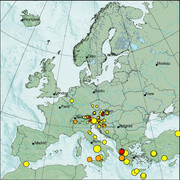 view from Erdbeben Europa on 2026-03-23