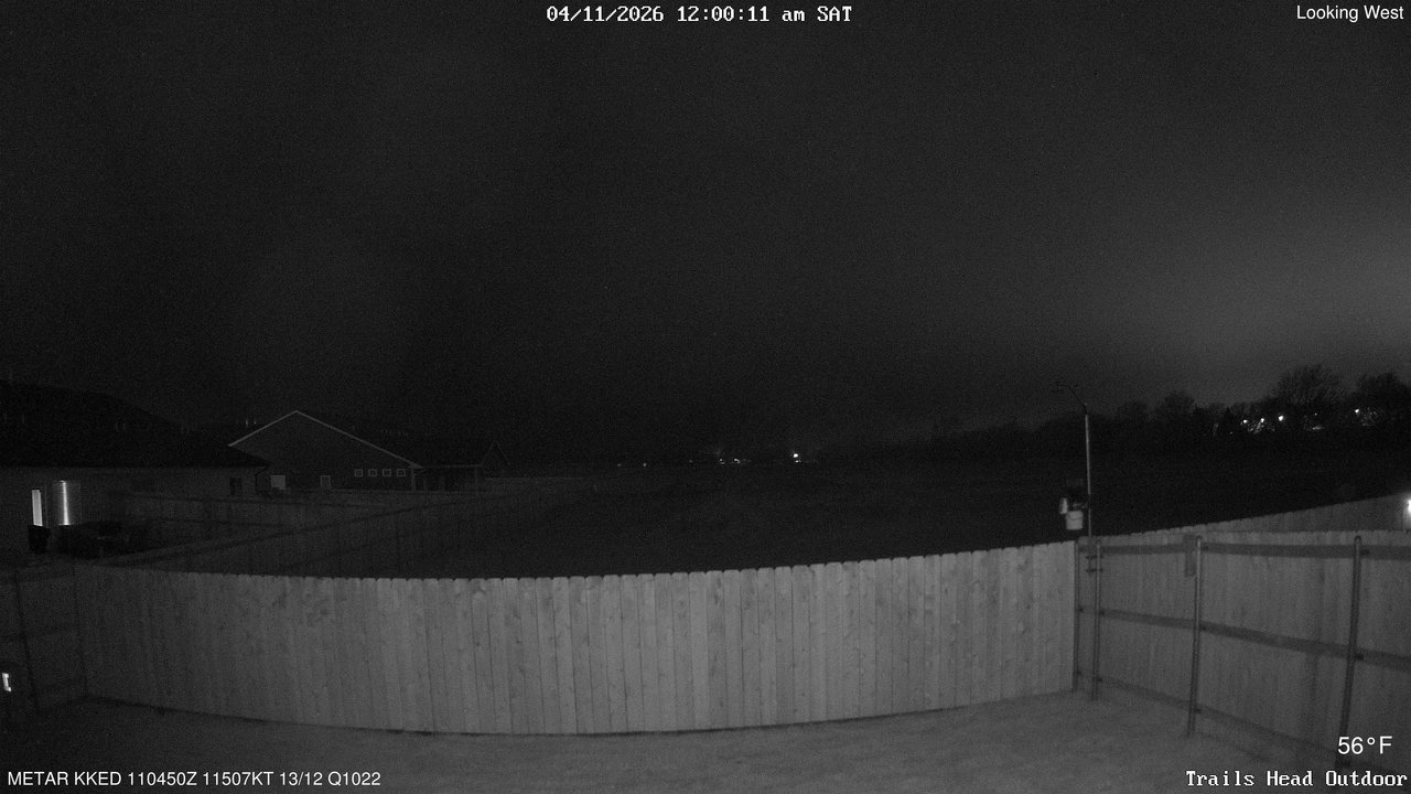 time-lapse frame, Thunder37 webcam
