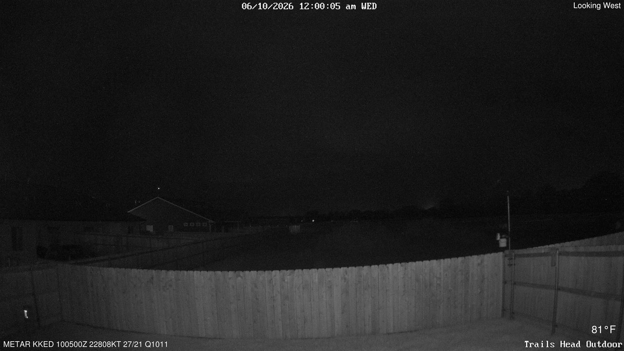 time-lapse frame, Thunder37 webcam