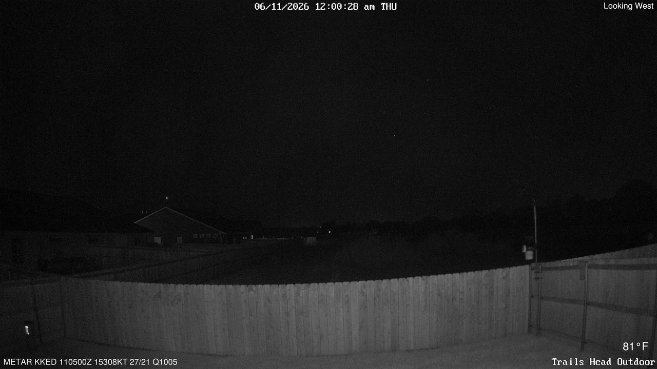 time-lapse frame, Thunder37 webcam