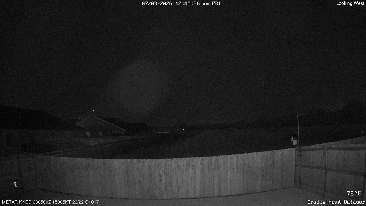 time-lapse frame, Thunder37 webcam