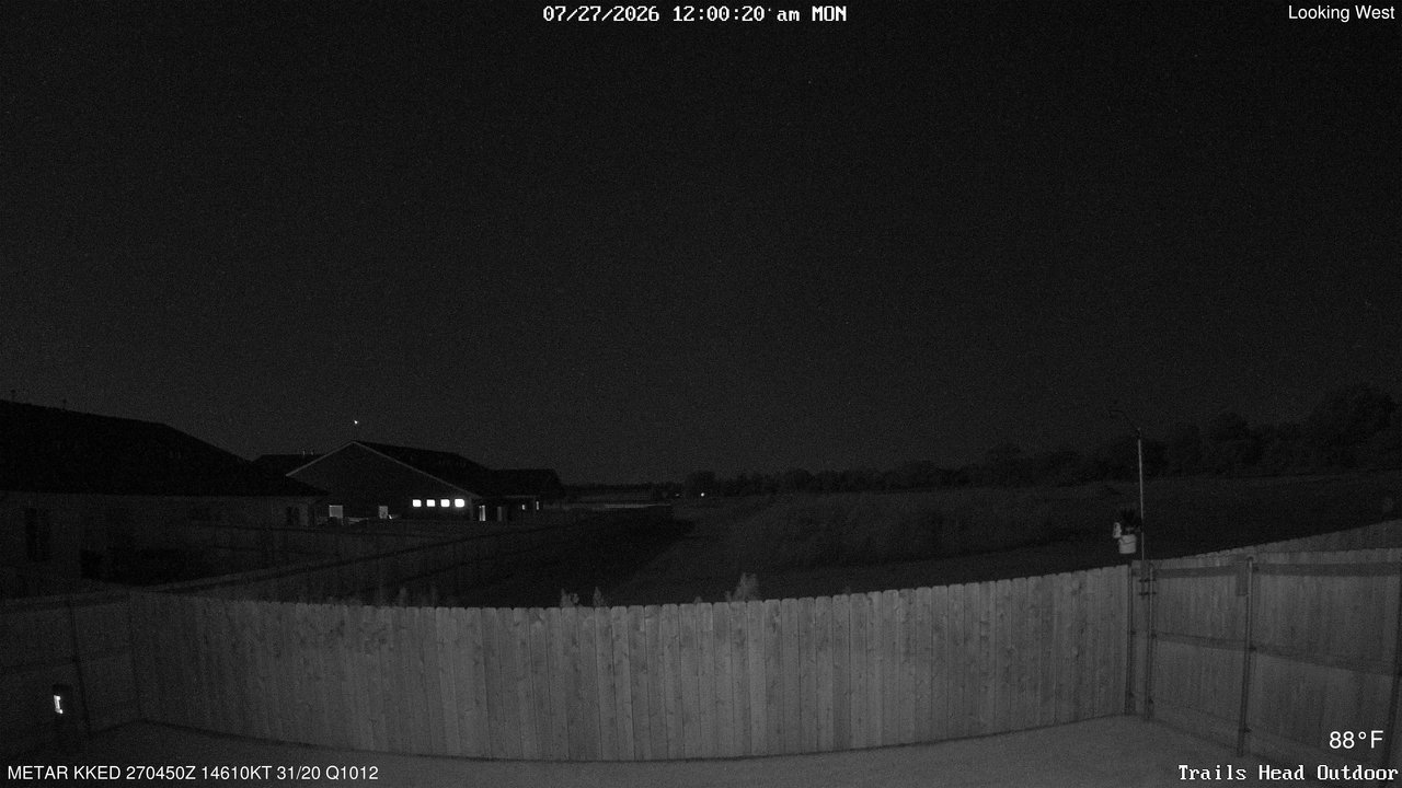 time-lapse frame, Thunder37 webcam