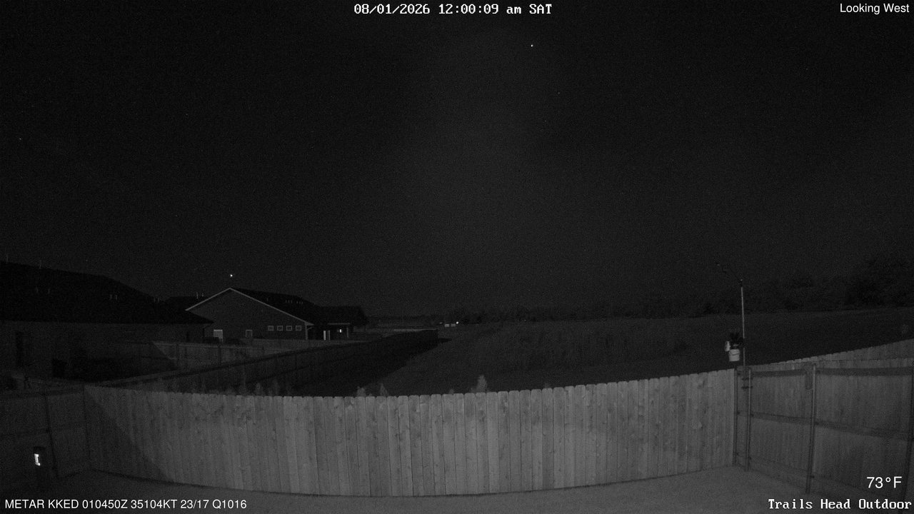time-lapse frame, Thunder37 webcam