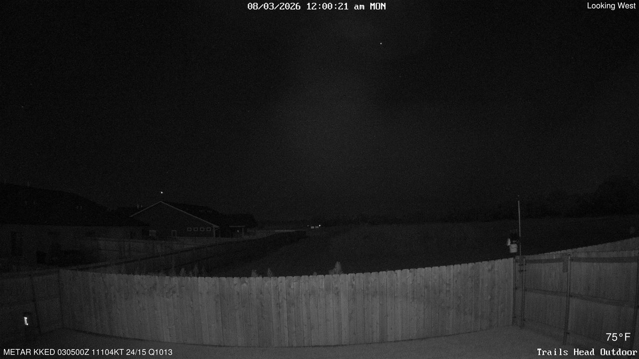 time-lapse frame, Thunder37 webcam