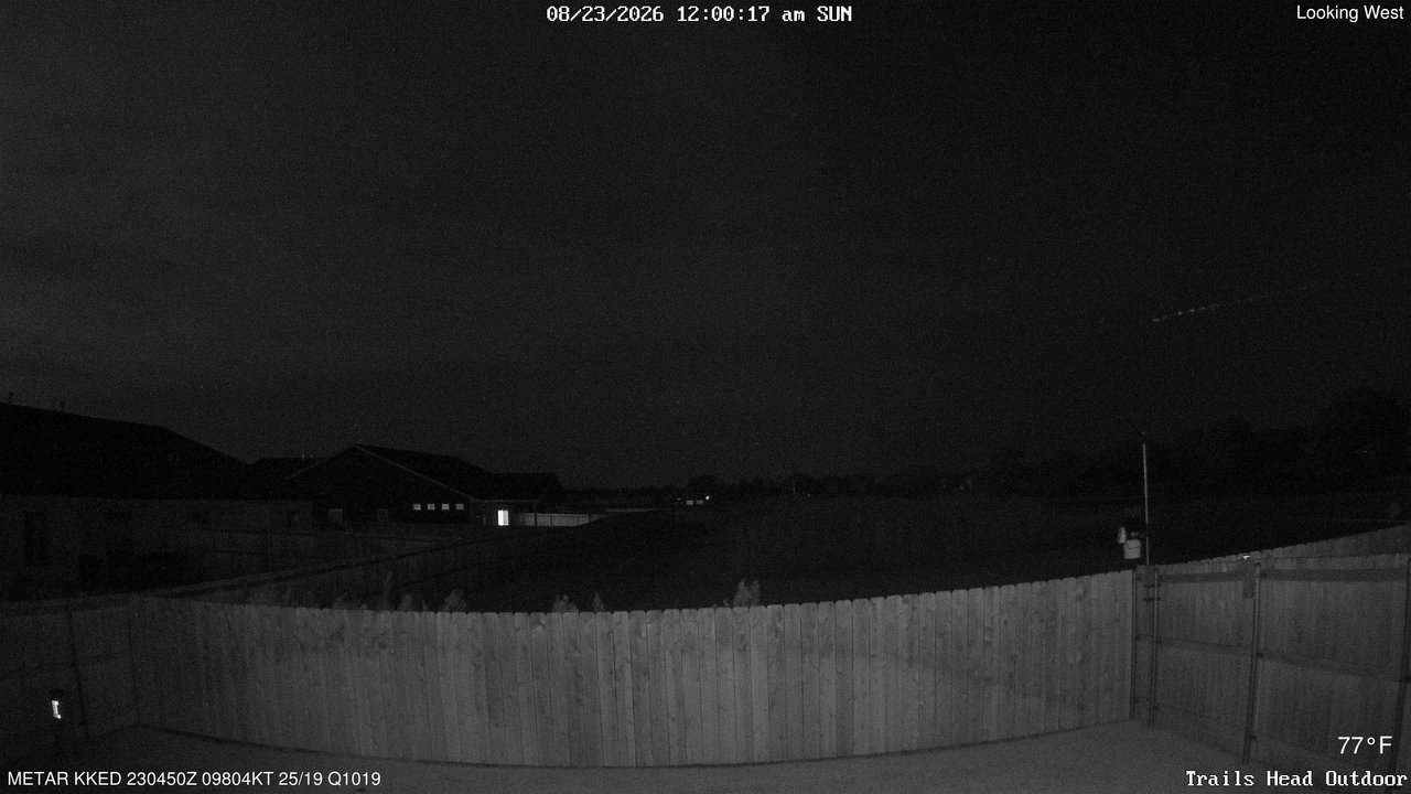 time-lapse frame, Thunder37 webcam