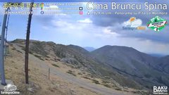 view from Cima Bruncu on 2025-07-01