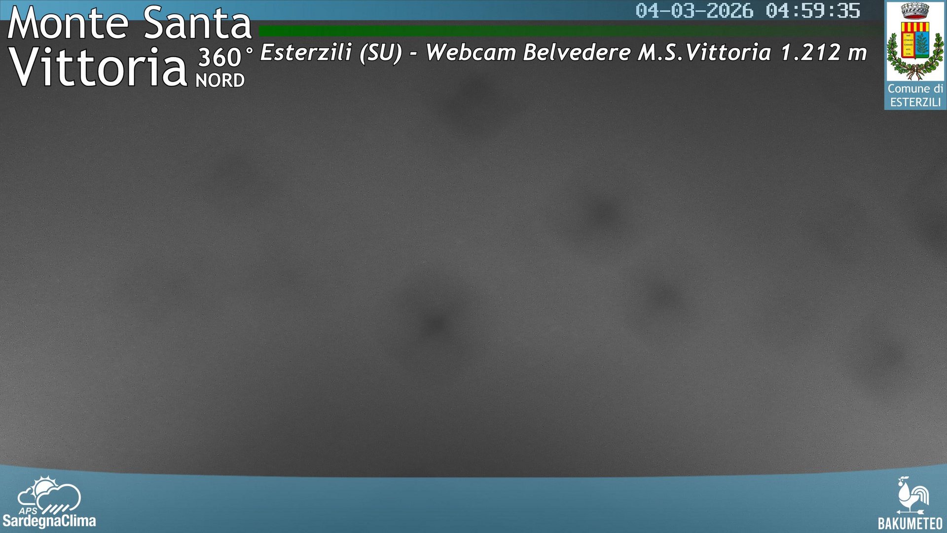 time-lapse frame, Asuni San Giovanni webcam