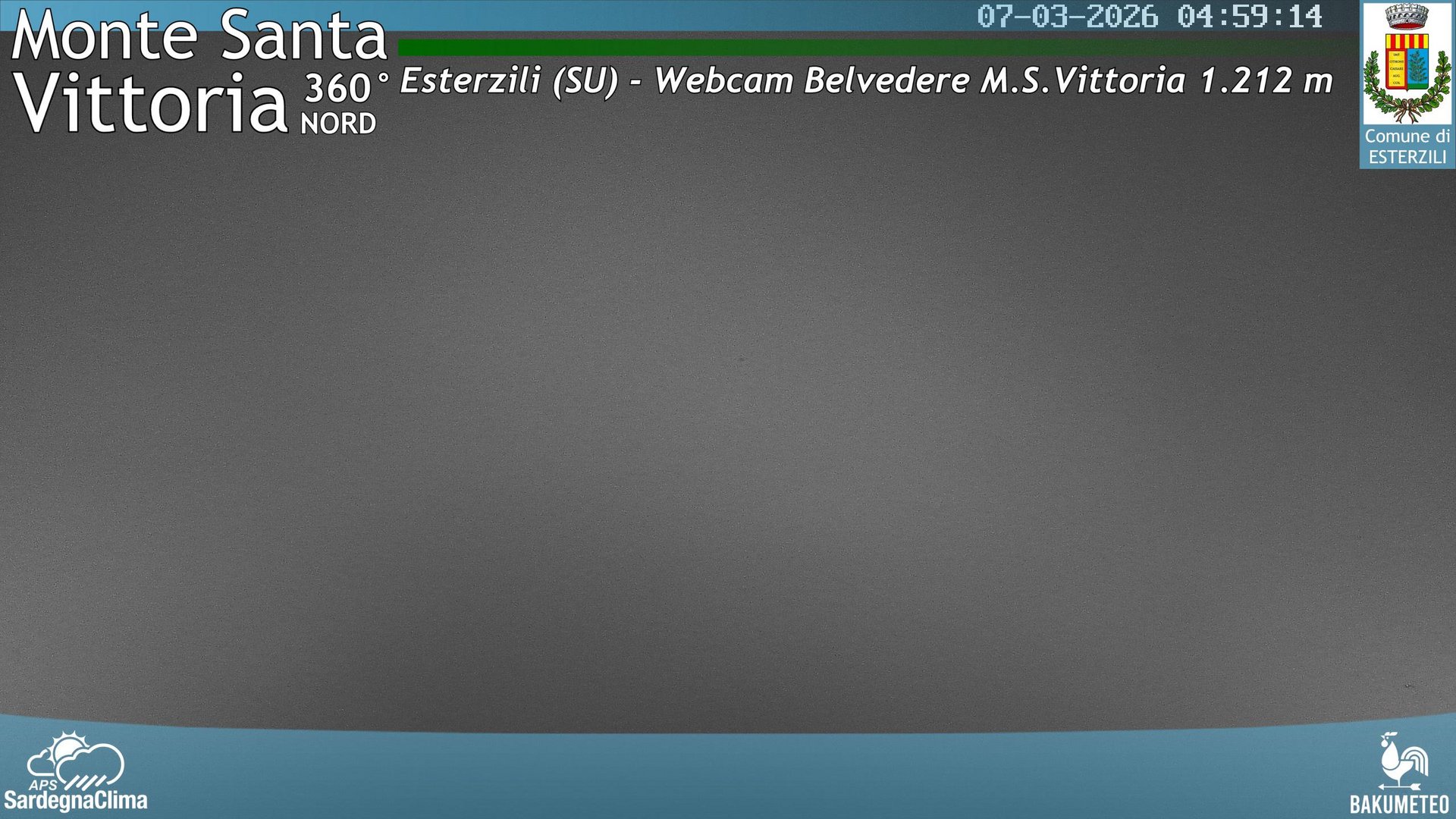 time-lapse frame, Asuni San Giovanni webcam