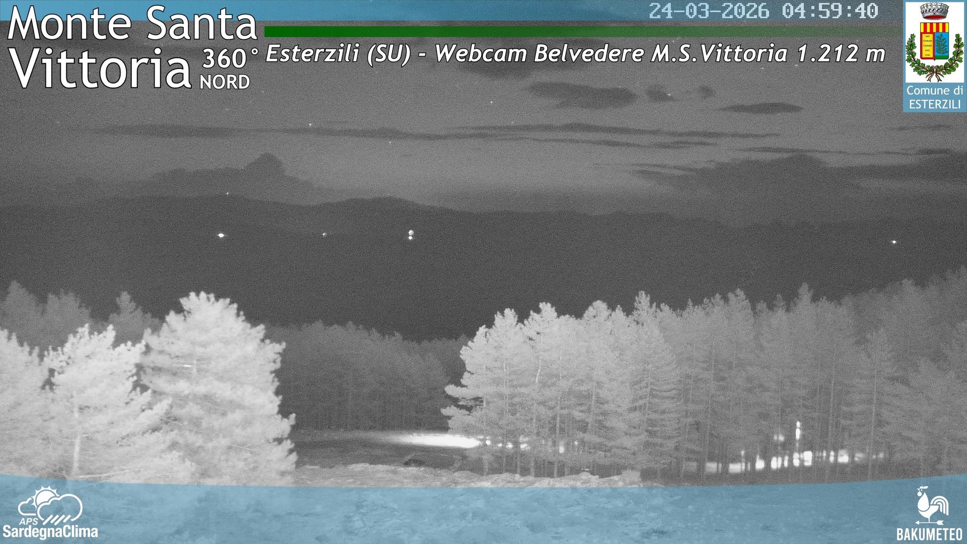 time-lapse frame, Asuni San Giovanni webcam