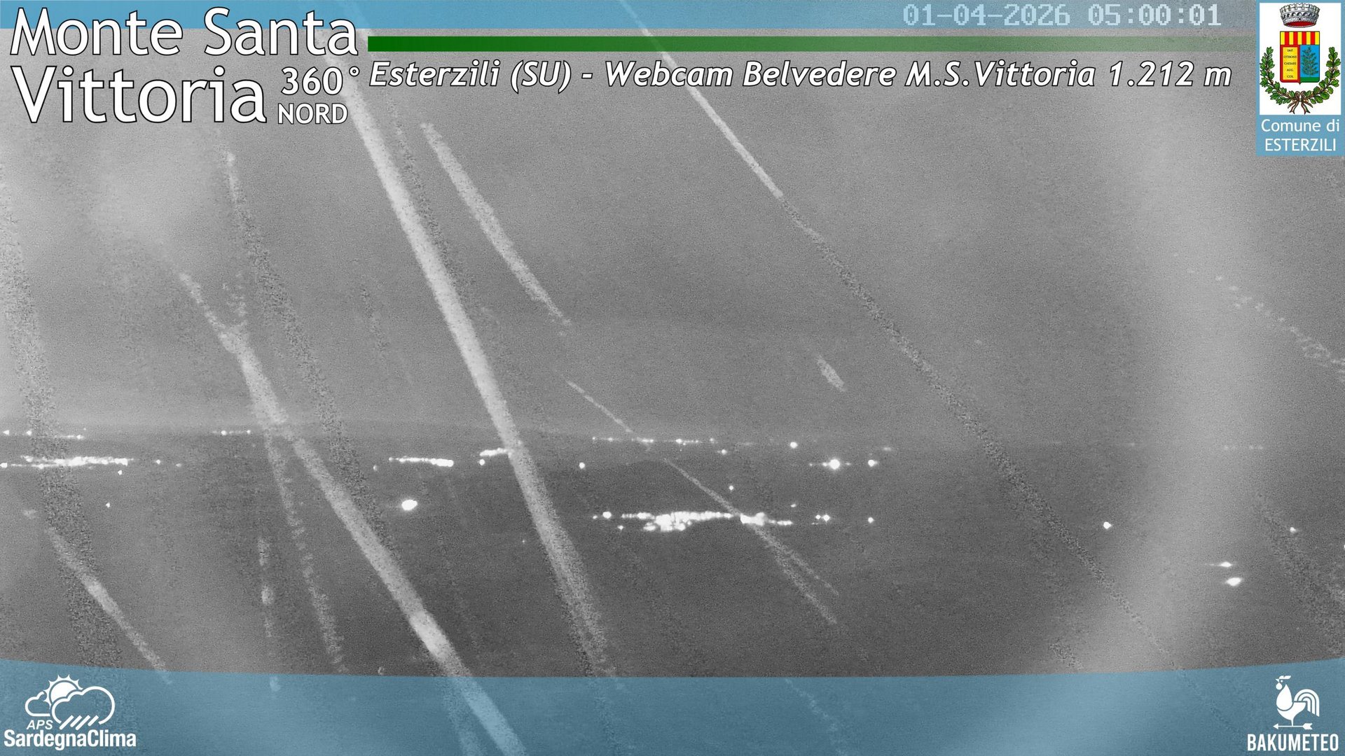 time-lapse frame, Asuni San Giovanni webcam