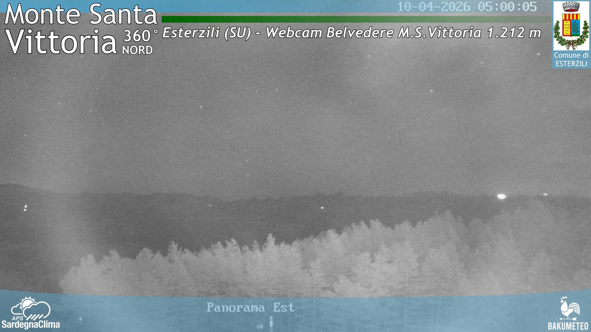 time-lapse frame, Asuni San Giovanni webcam