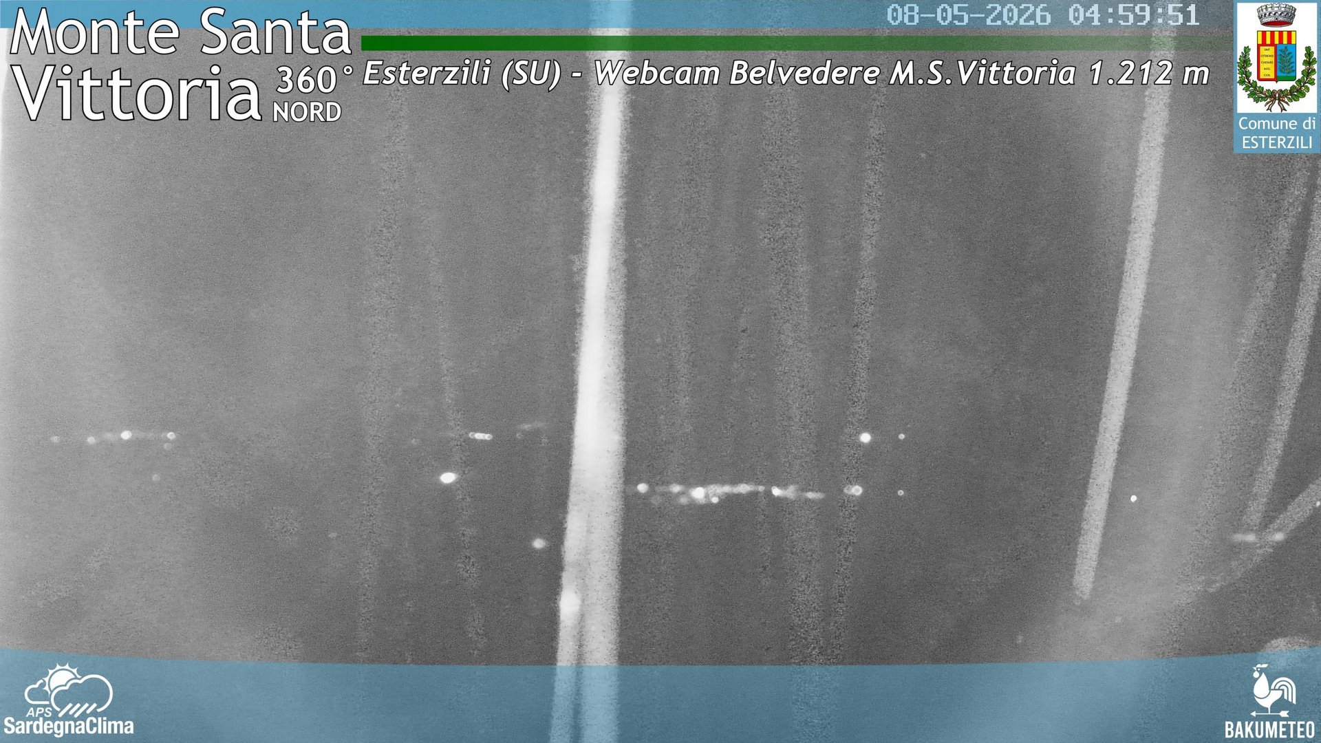 time-lapse frame, Asuni San Giovanni webcam