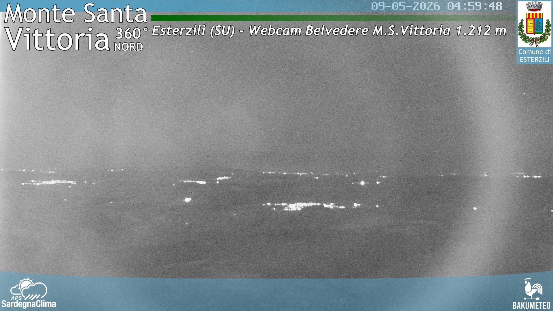time-lapse frame, Asuni San Giovanni webcam