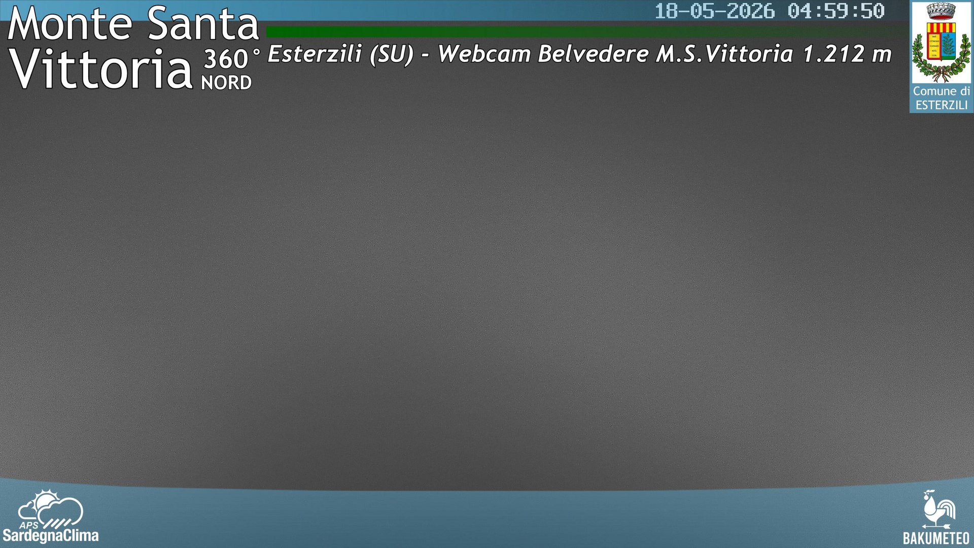 time-lapse frame, Asuni San Giovanni webcam