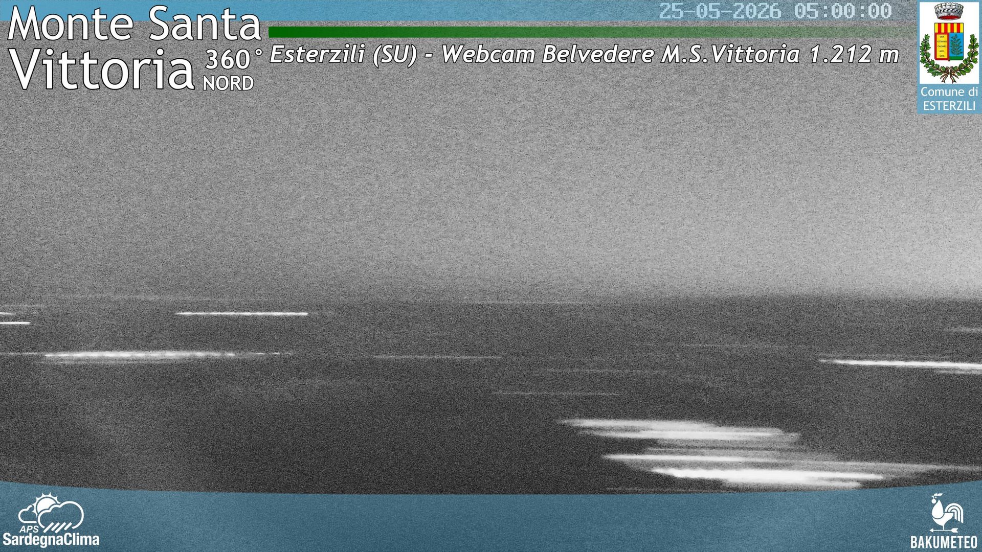 time-lapse frame, Asuni San Giovanni webcam