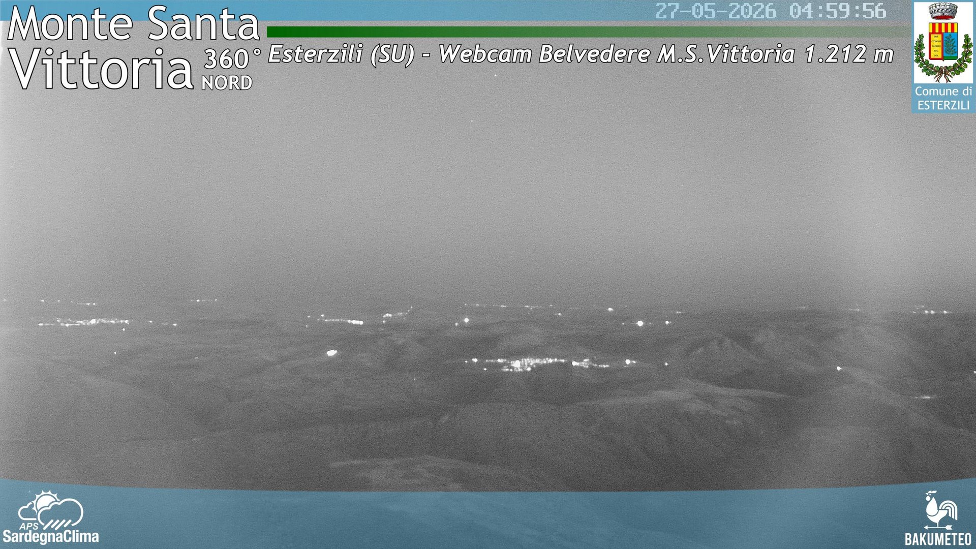 time-lapse frame, Asuni San Giovanni webcam