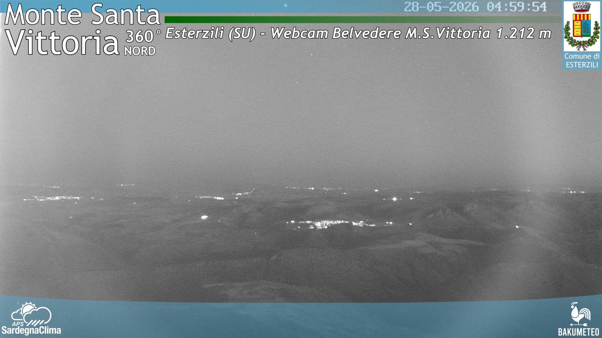 time-lapse frame, Asuni San Giovanni webcam