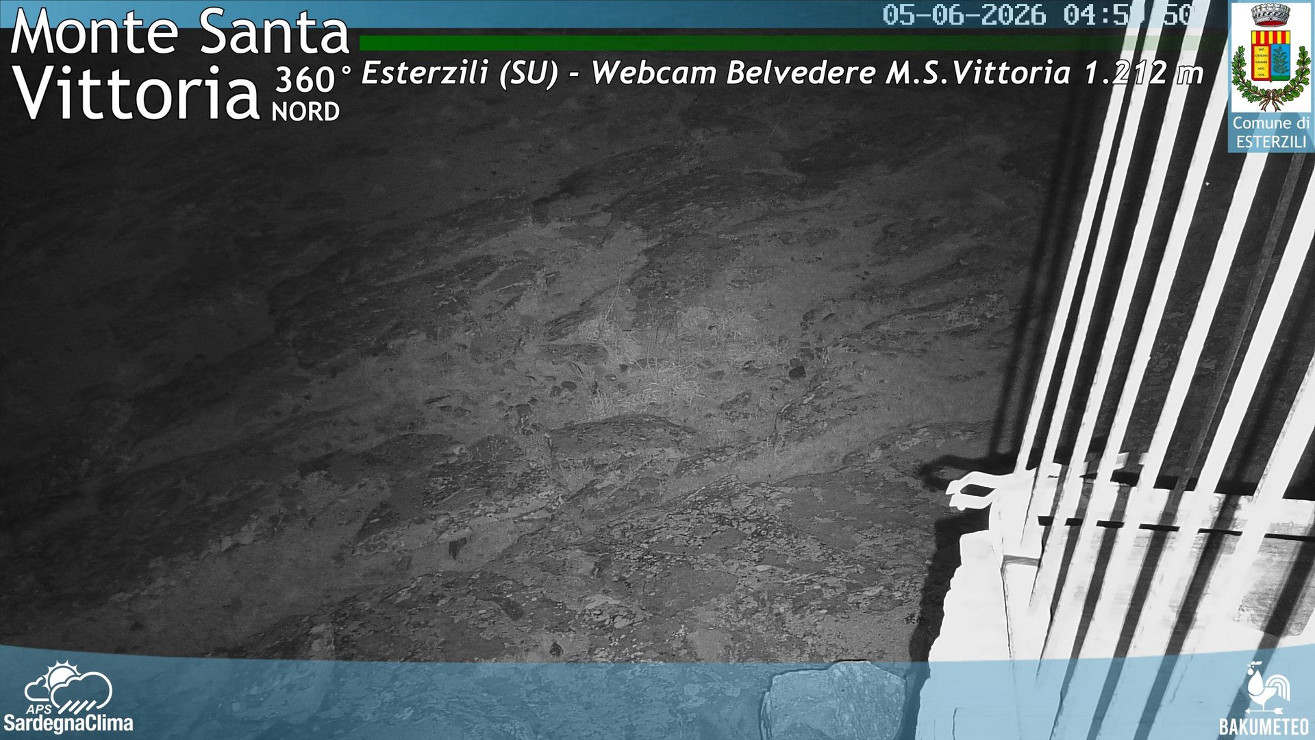 time-lapse frame, Asuni San Giovanni webcam