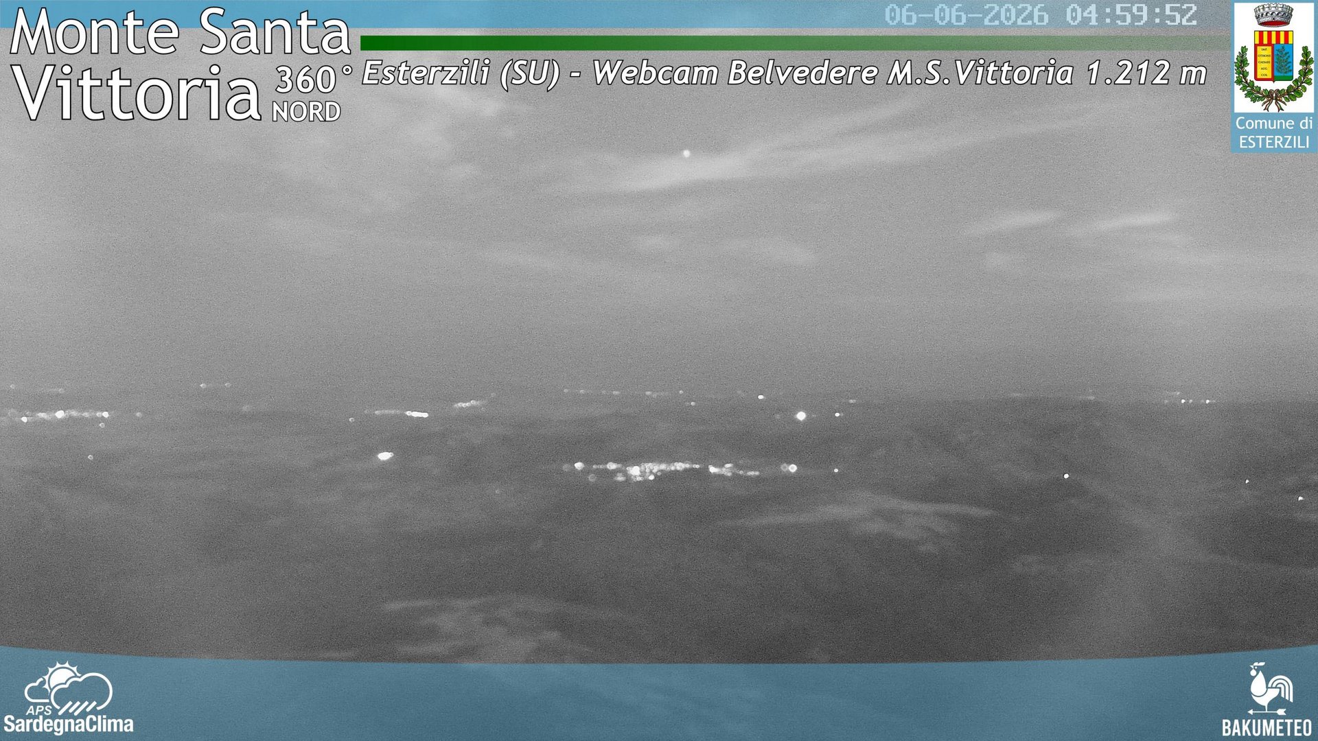 time-lapse frame, Asuni San Giovanni webcam