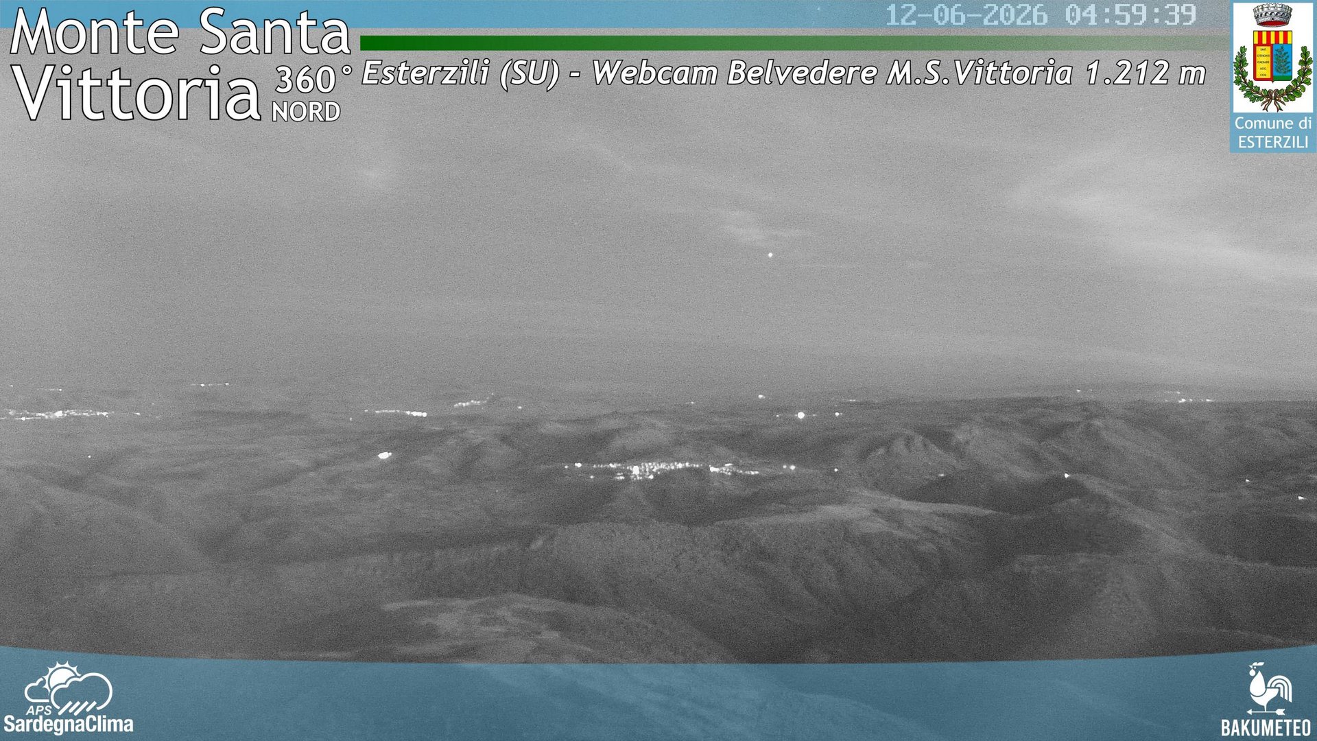 time-lapse frame, Asuni San Giovanni webcam