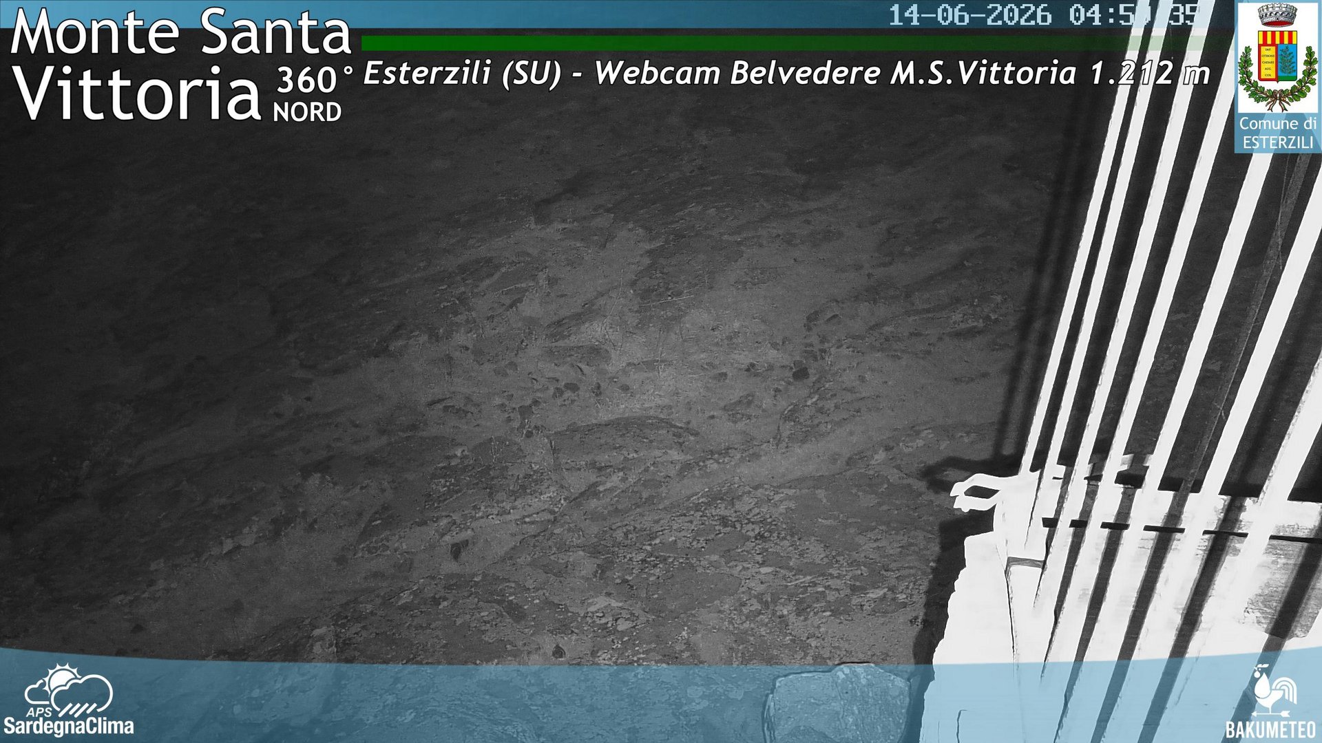time-lapse frame, Asuni San Giovanni webcam