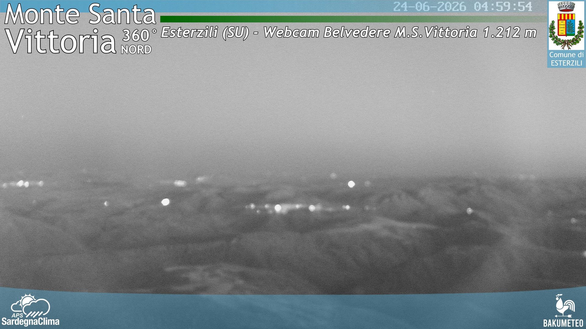 time-lapse frame, Asuni San Giovanni webcam