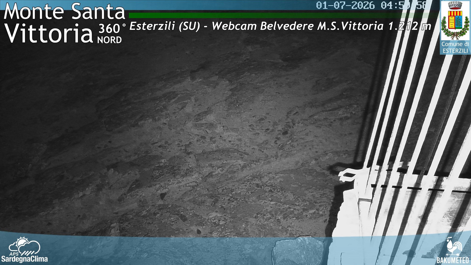 time-lapse frame, Asuni San Giovanni webcam