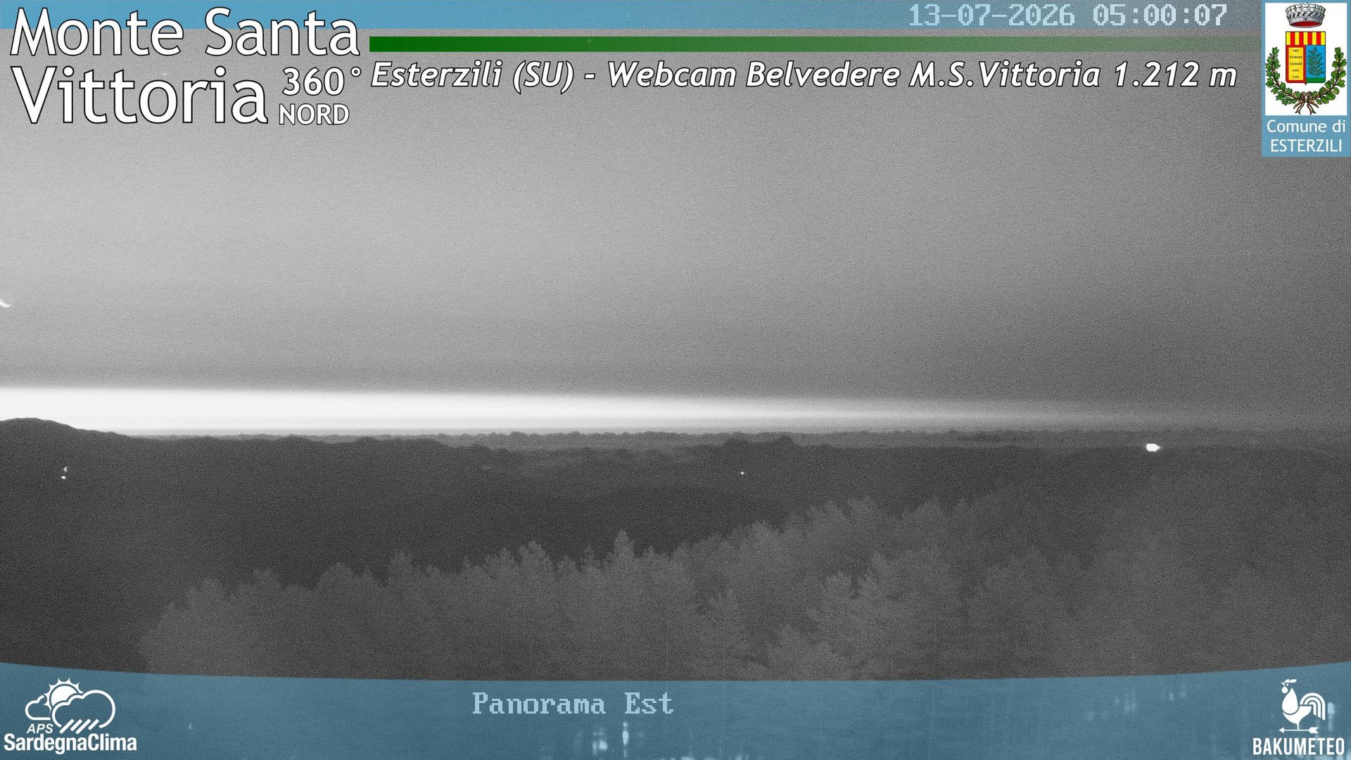 time-lapse frame, Asuni San Giovanni webcam