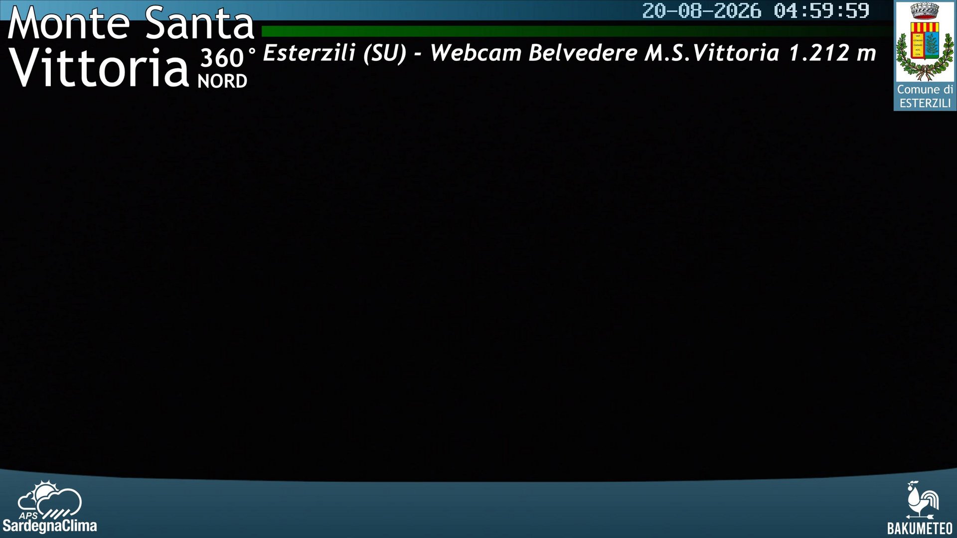 time-lapse frame, Asuni San Giovanni webcam