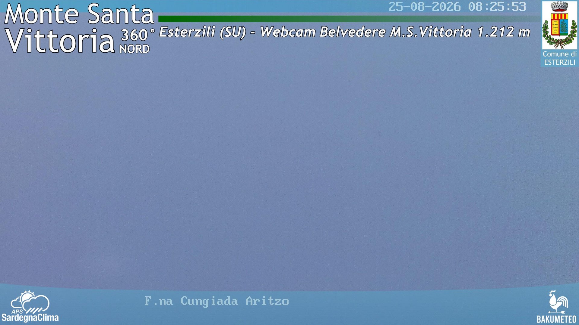 time-lapse frame, Asuni San Giovanni webcam
