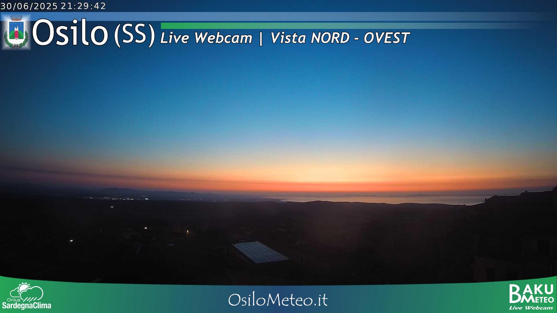 time-lapse frame, Osilo webcam
