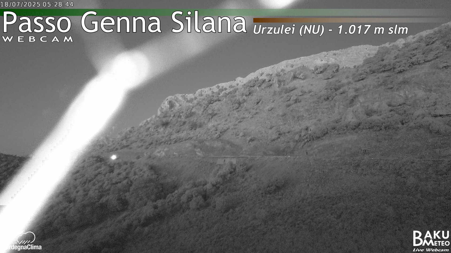 time-lapse frame, Genna Silana webcam