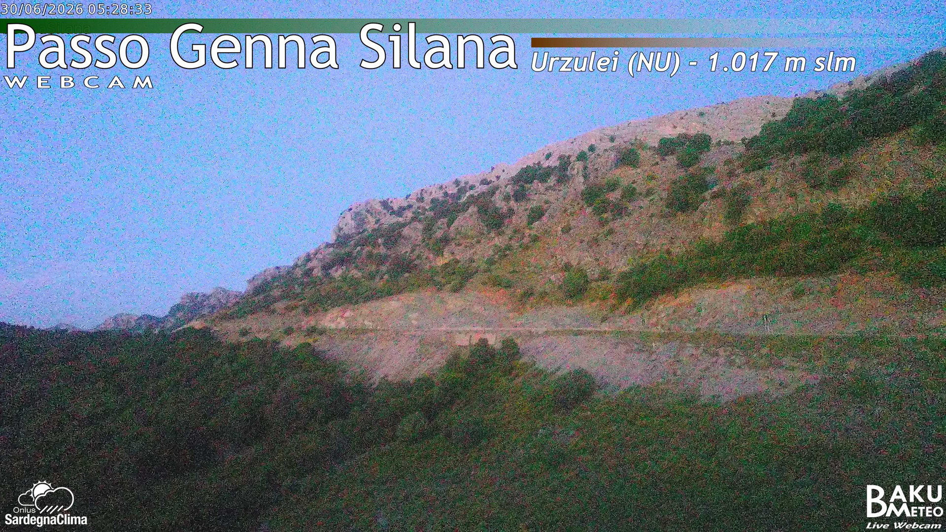 time-lapse frame, Genna Silana webcam