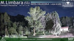 view from Monte Limbara Vallicciola on 2025-06-27
