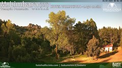 view from Monte Limbara Vallicciola on 2025-07-01