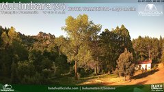 view from Monte Limbara Vallicciola on 2025-07-01