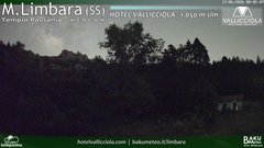 view from Monte Limbara Vallicciola on 2026-06-17