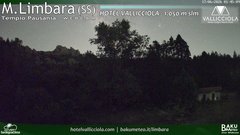 view from Monte Limbara Vallicciola on 2026-06-17
