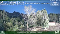 view from Monte Limbara Vallicciola on 2026-08-04