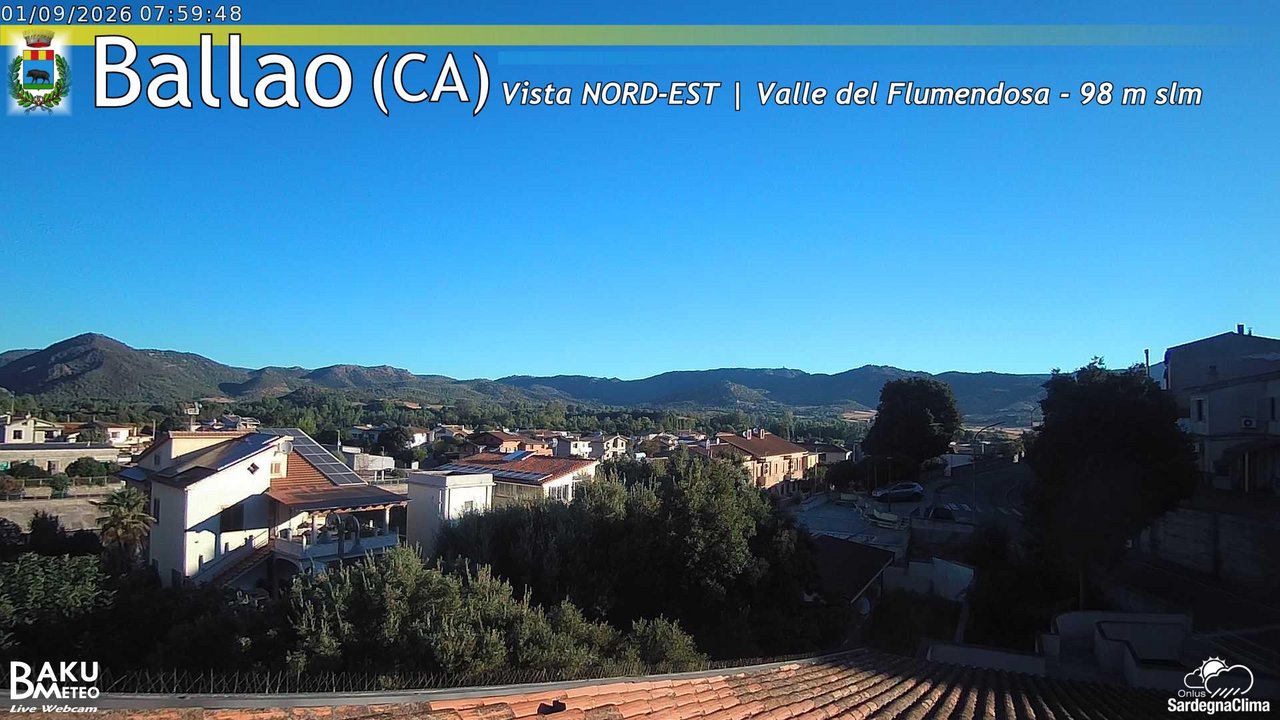 view from Ballao on 2026-09-01