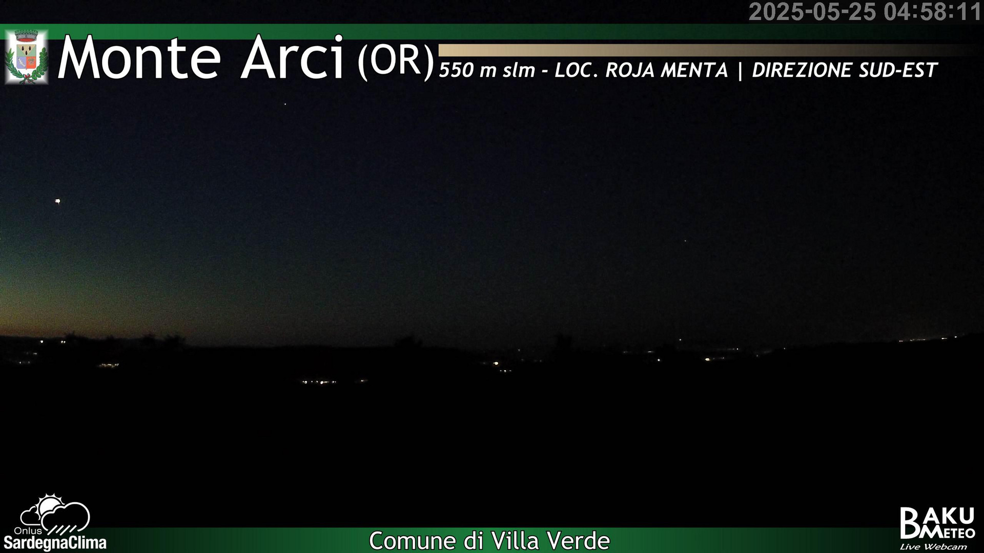 time-lapse frame, Roja Menta webcam
