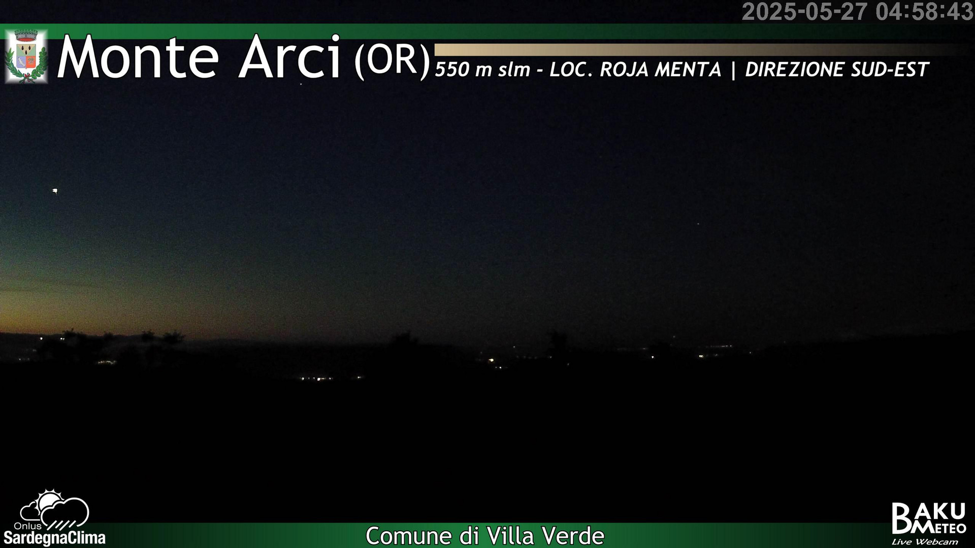 time-lapse frame, Roja Menta webcam