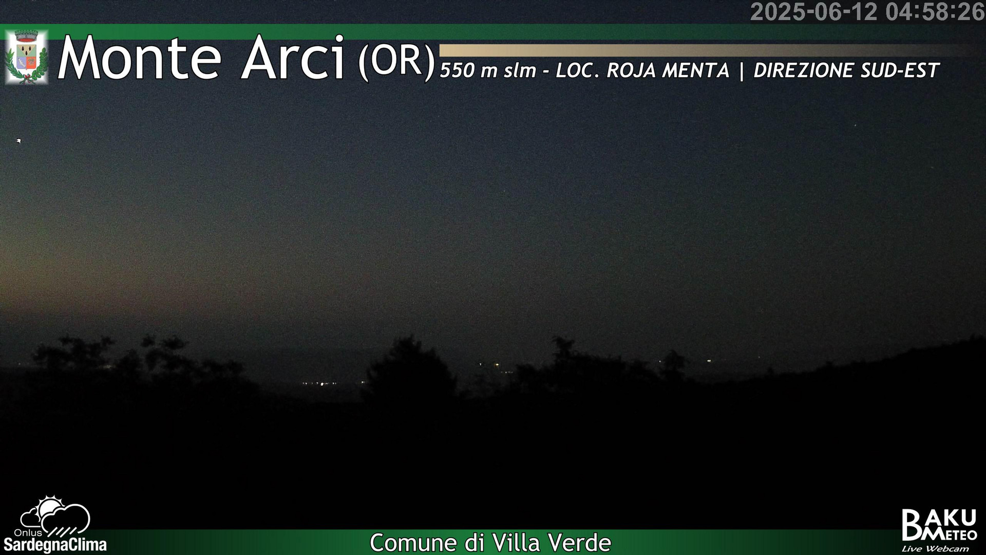 time-lapse frame, Roja Menta webcam