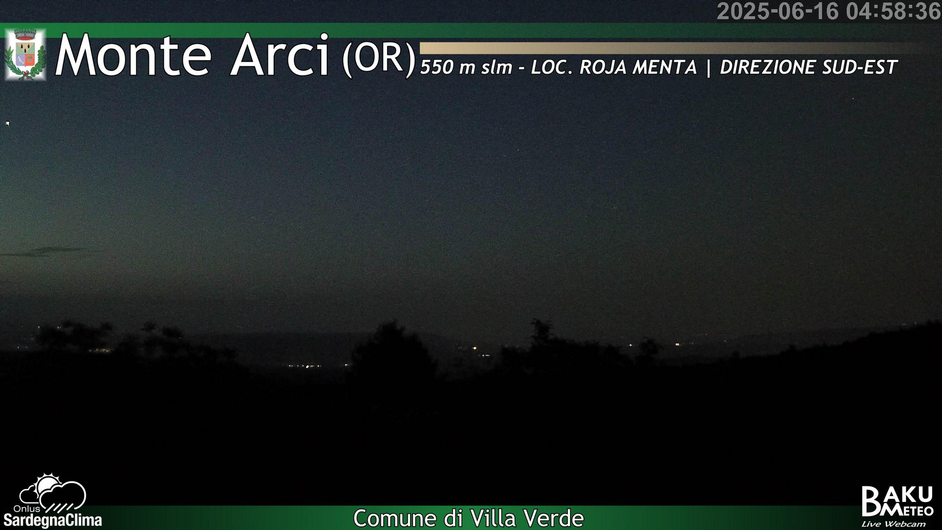 time-lapse frame, Roja Menta webcam