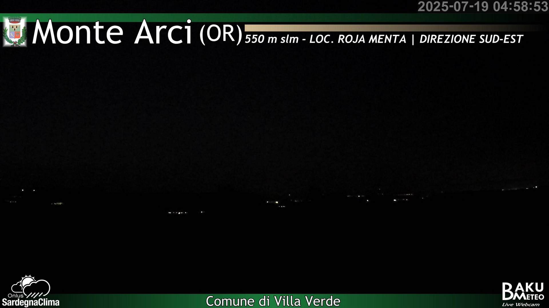 time-lapse frame, Roja Menta webcam