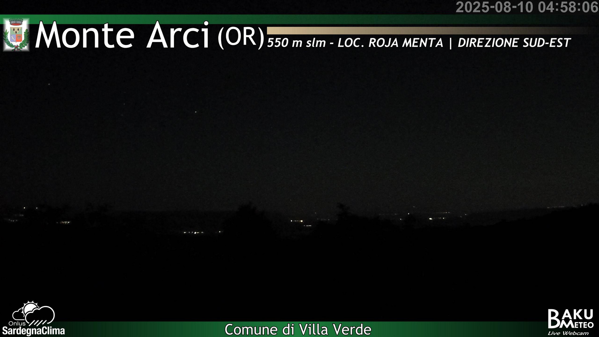 time-lapse frame, Roja Menta webcam