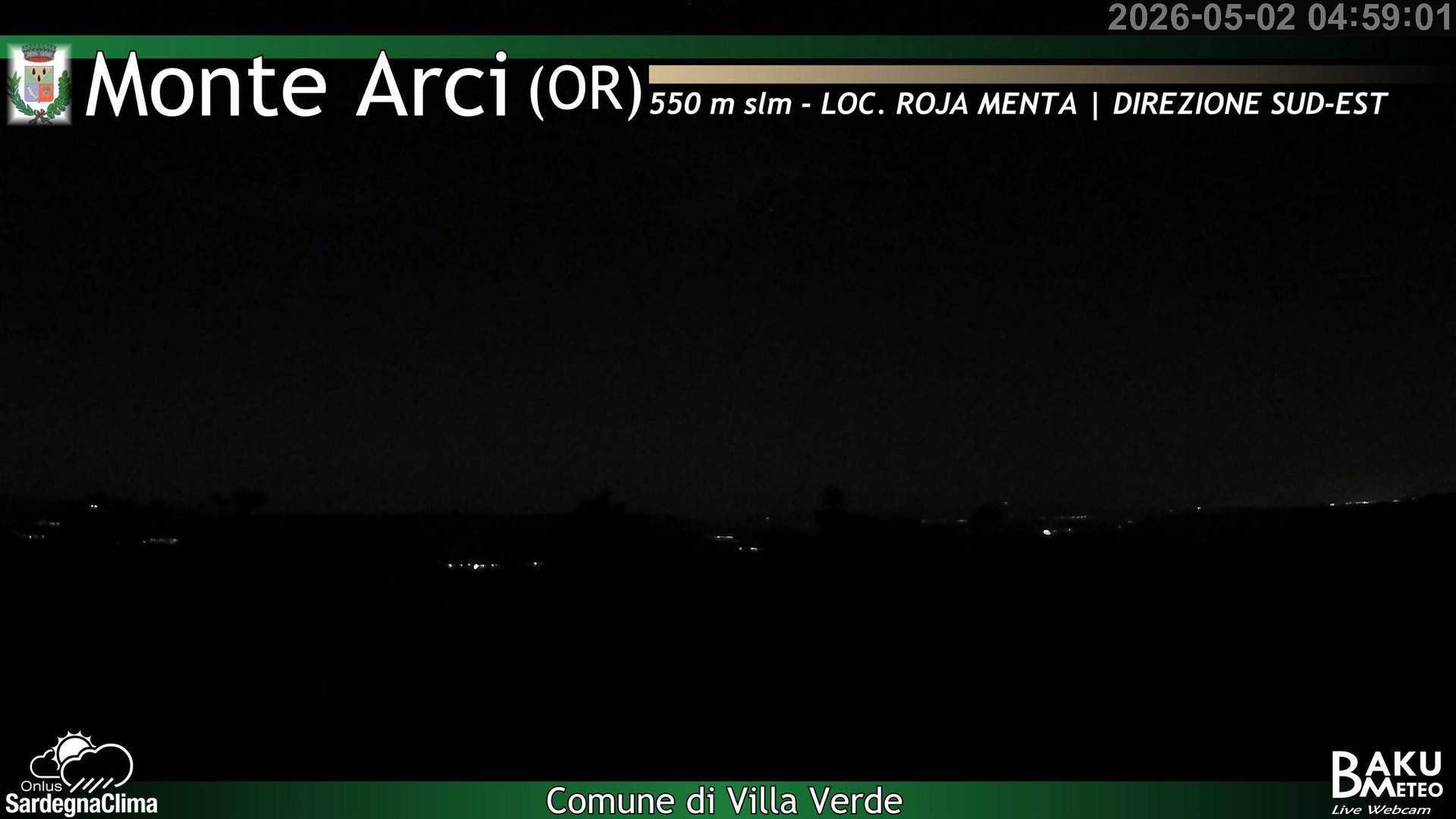 time-lapse frame, Roja Menta webcam