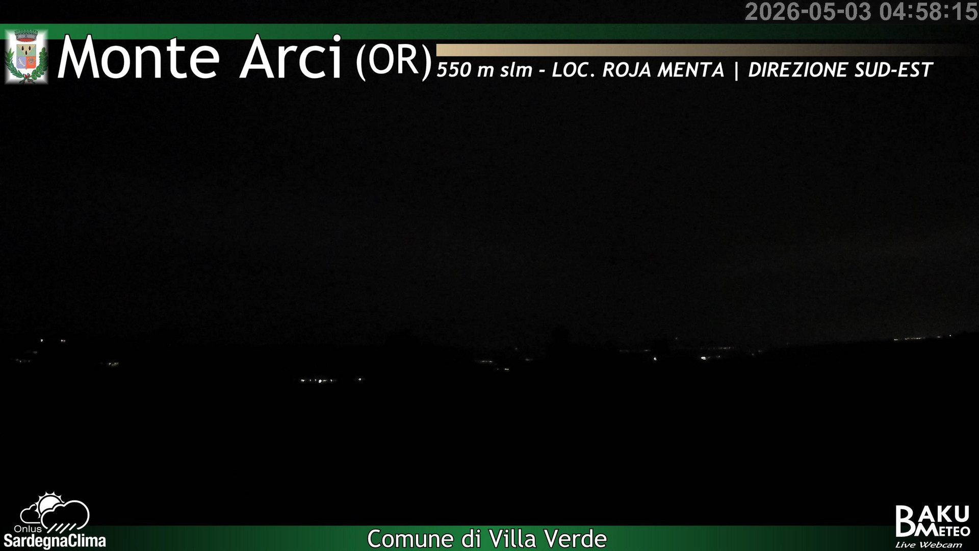 time-lapse frame, Roja Menta webcam