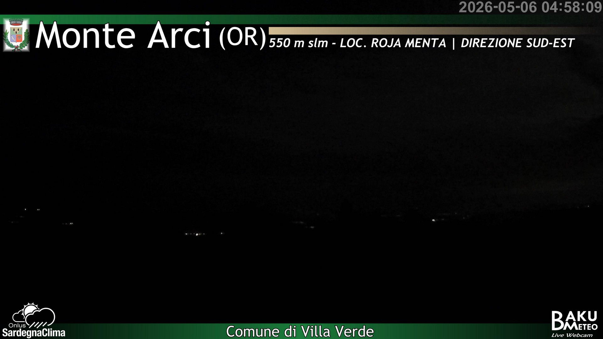 time-lapse frame, Roja Menta webcam