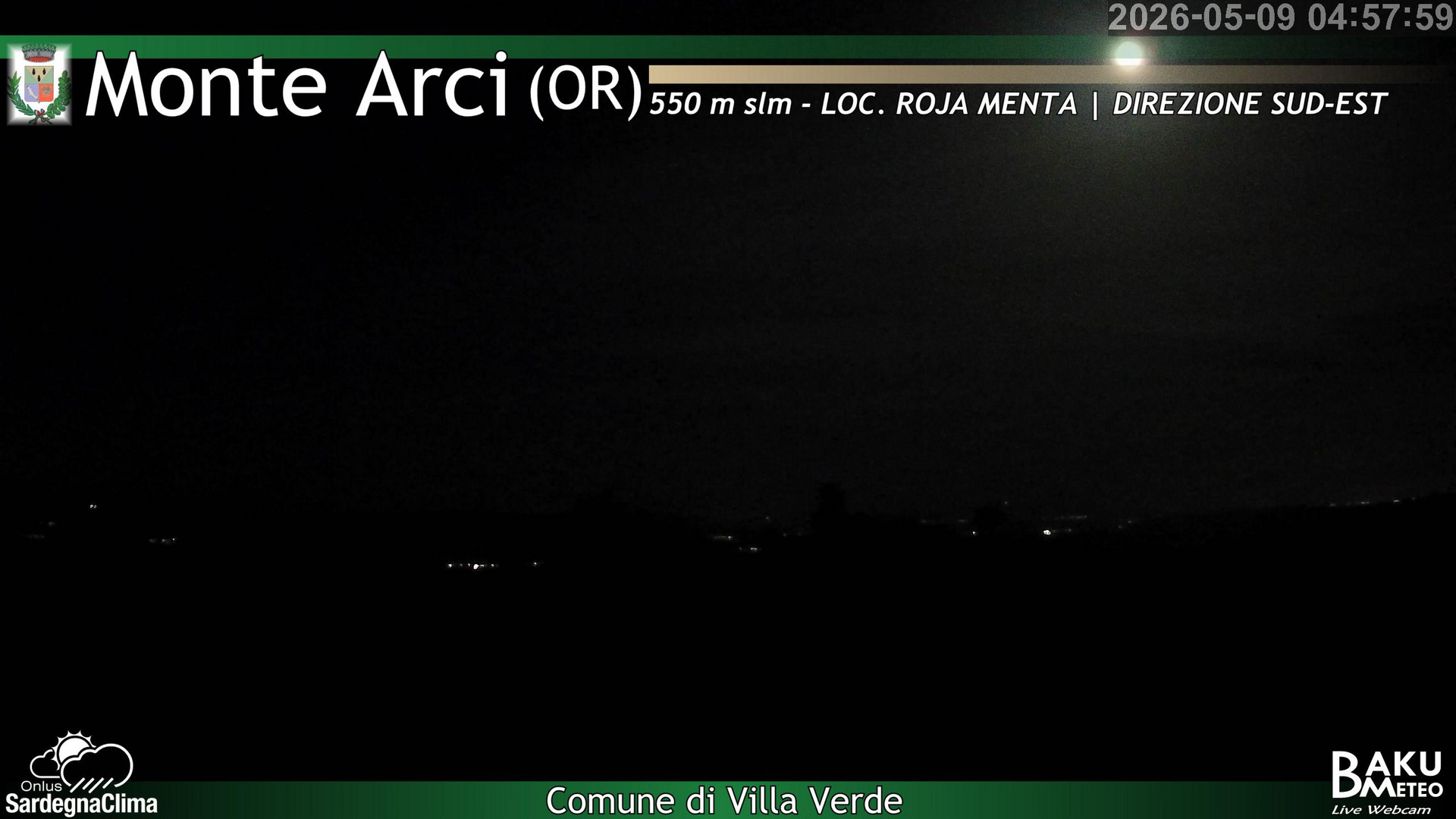 time-lapse frame, Roja Menta webcam